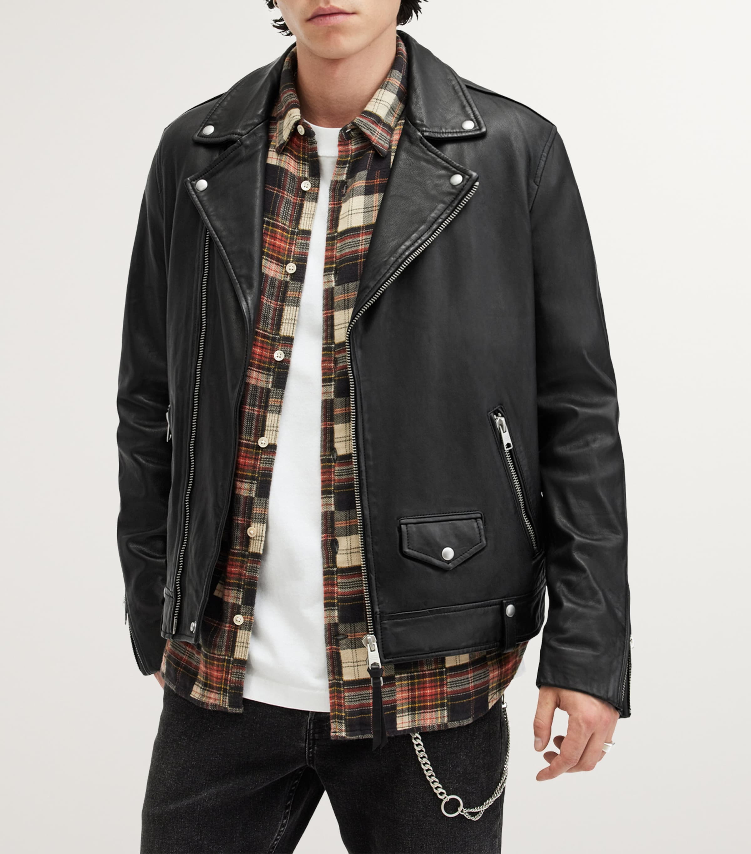 Leather Milo Biker Jacket