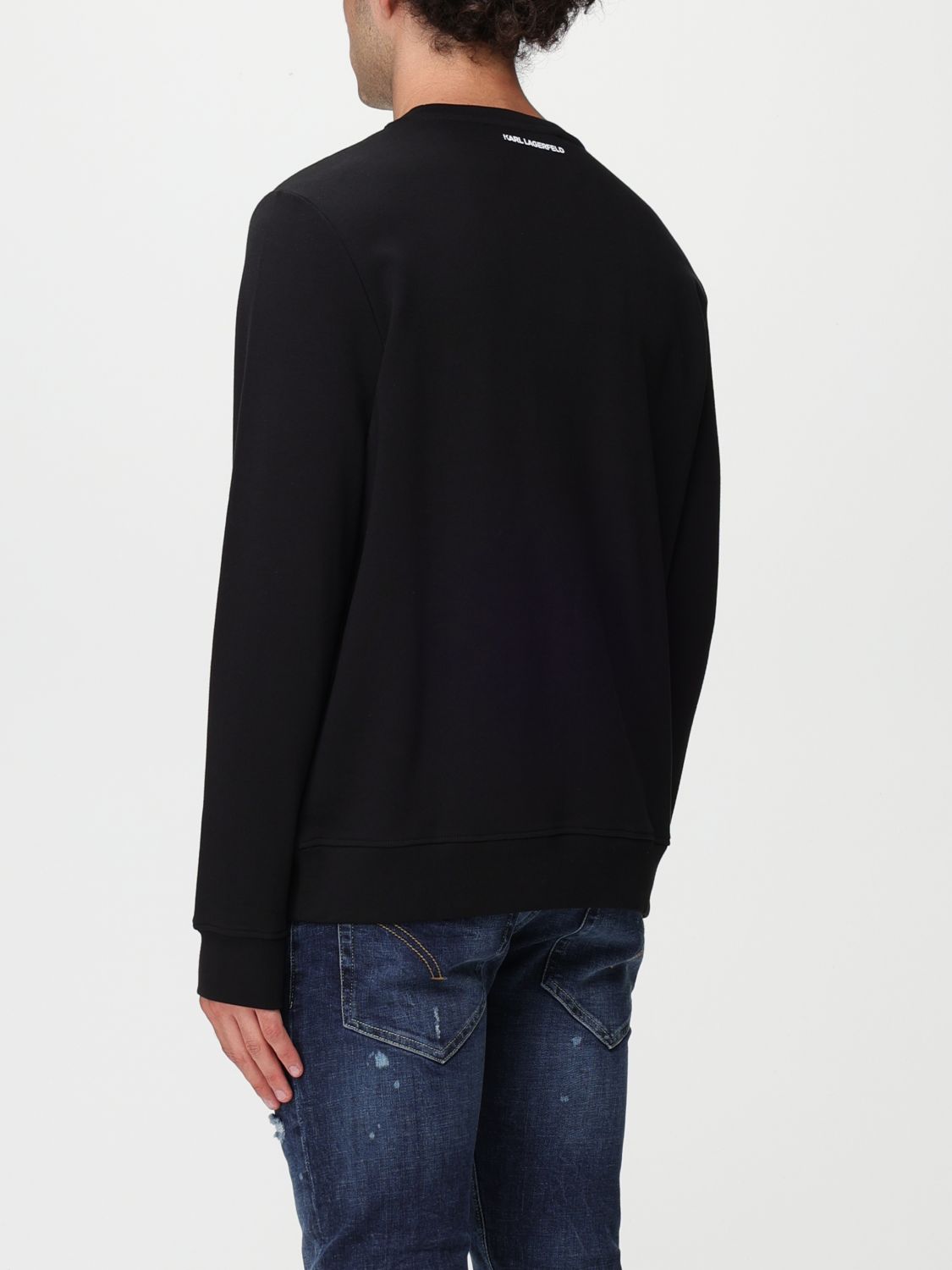 Sweatshirt Men color Black