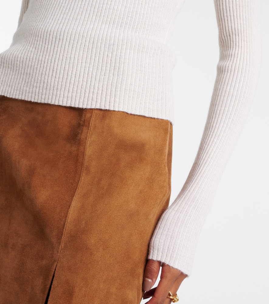 Cashmere and silk Henley shirt
