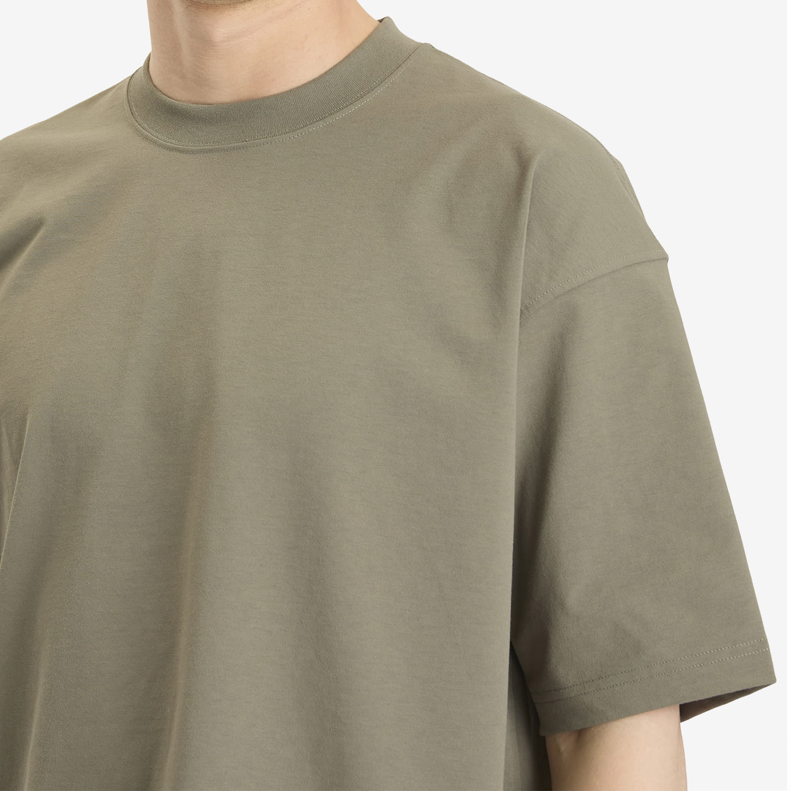 Men's Tech Drawstring T-Shirt Wolf Grey
