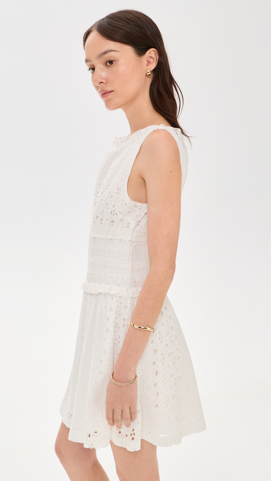 The Joanna Dress White
