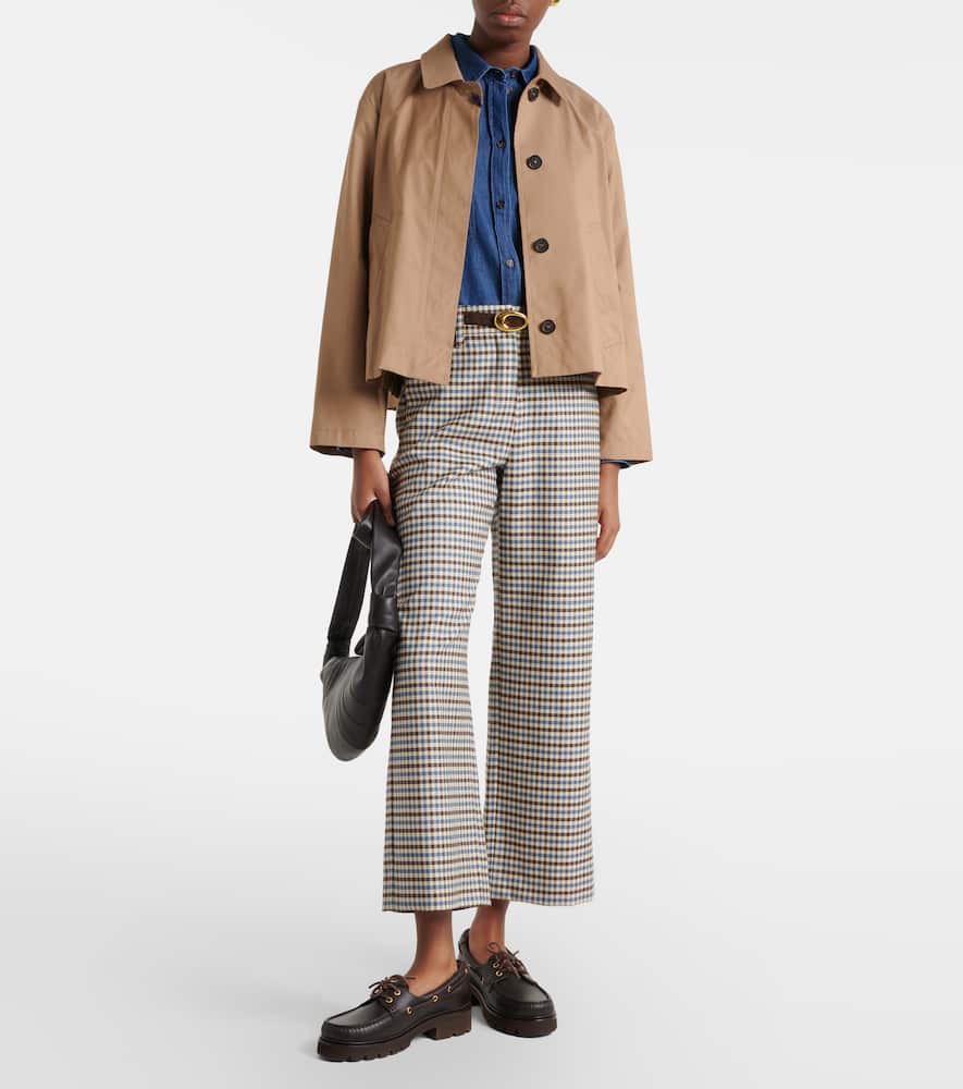 Bambola cotton-blend twill jacket