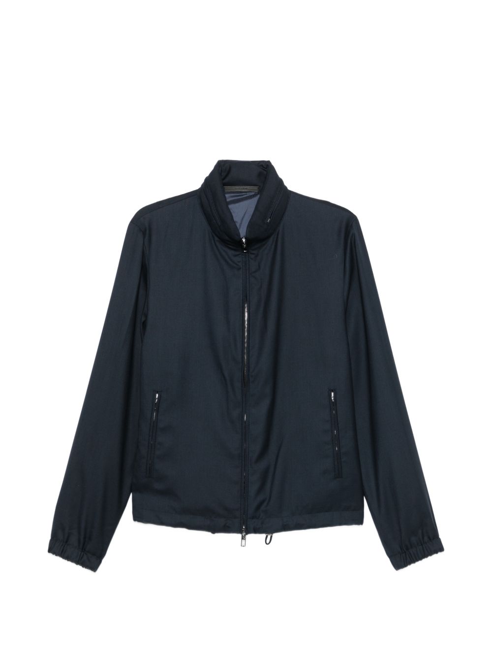Cashmere Silk Blend Blouson Jacket