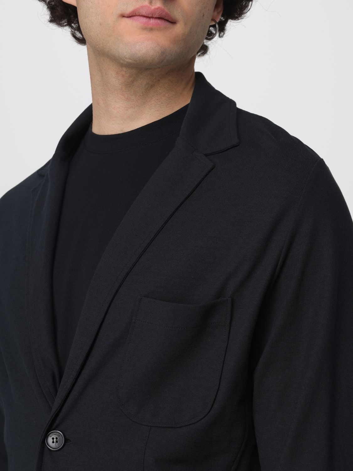 Jacket Men color Black