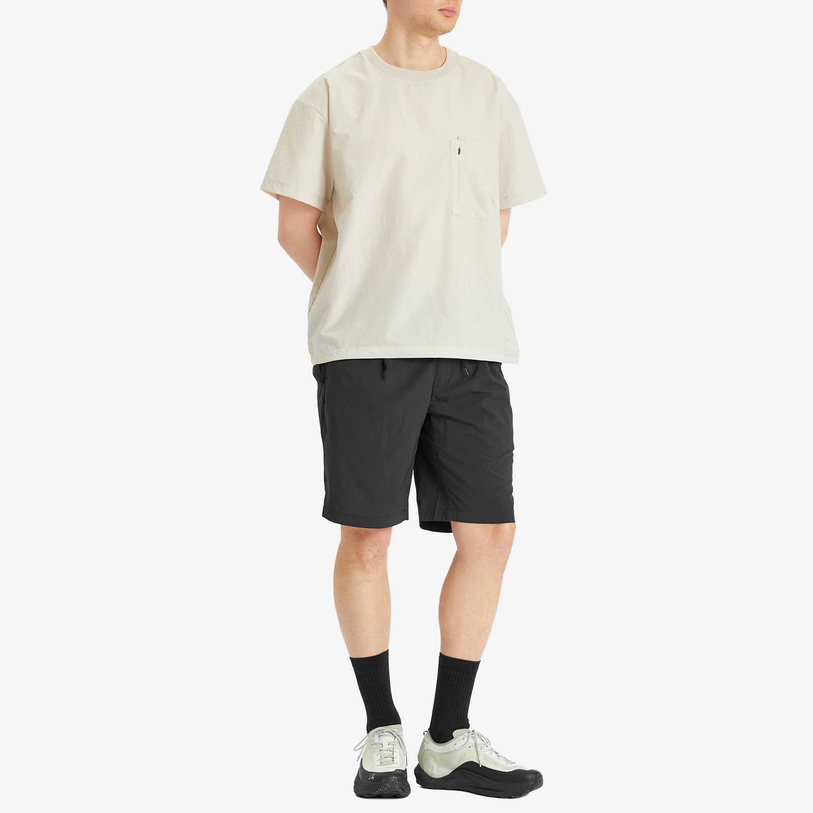 NANGA Men's Excursion Shorts in Black