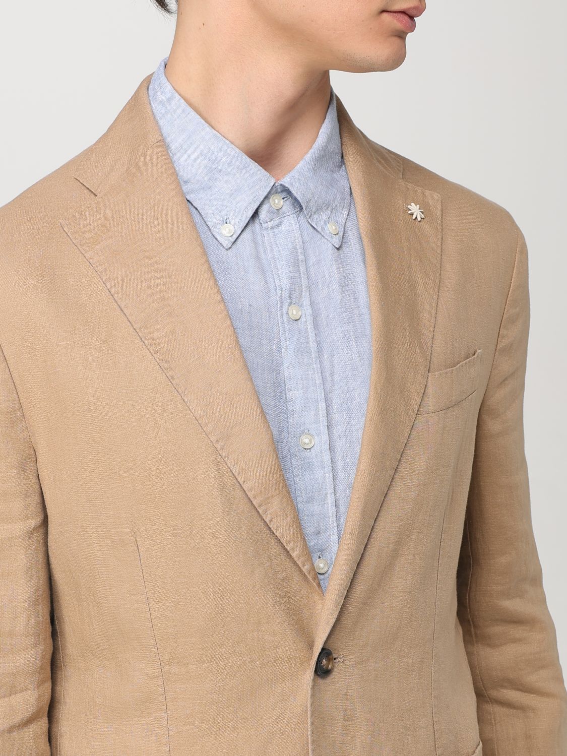 Suit MANUEL RITZ Men color Beige