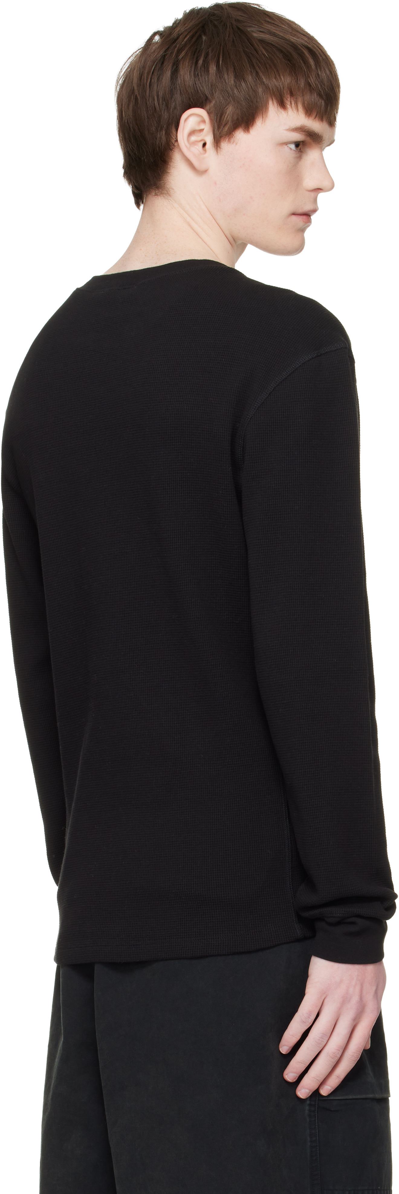 Black Thermal Long Sleeve T-shirt