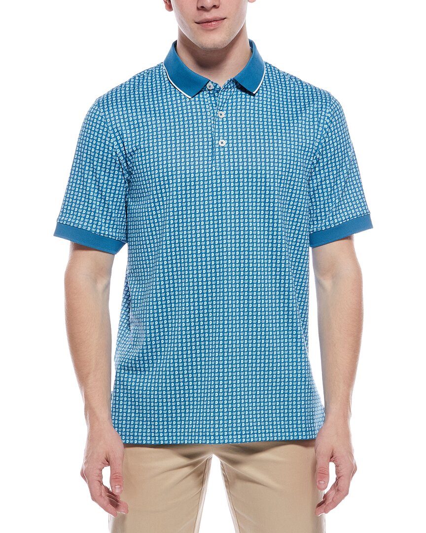 Micro Paisley Polo Shirt
