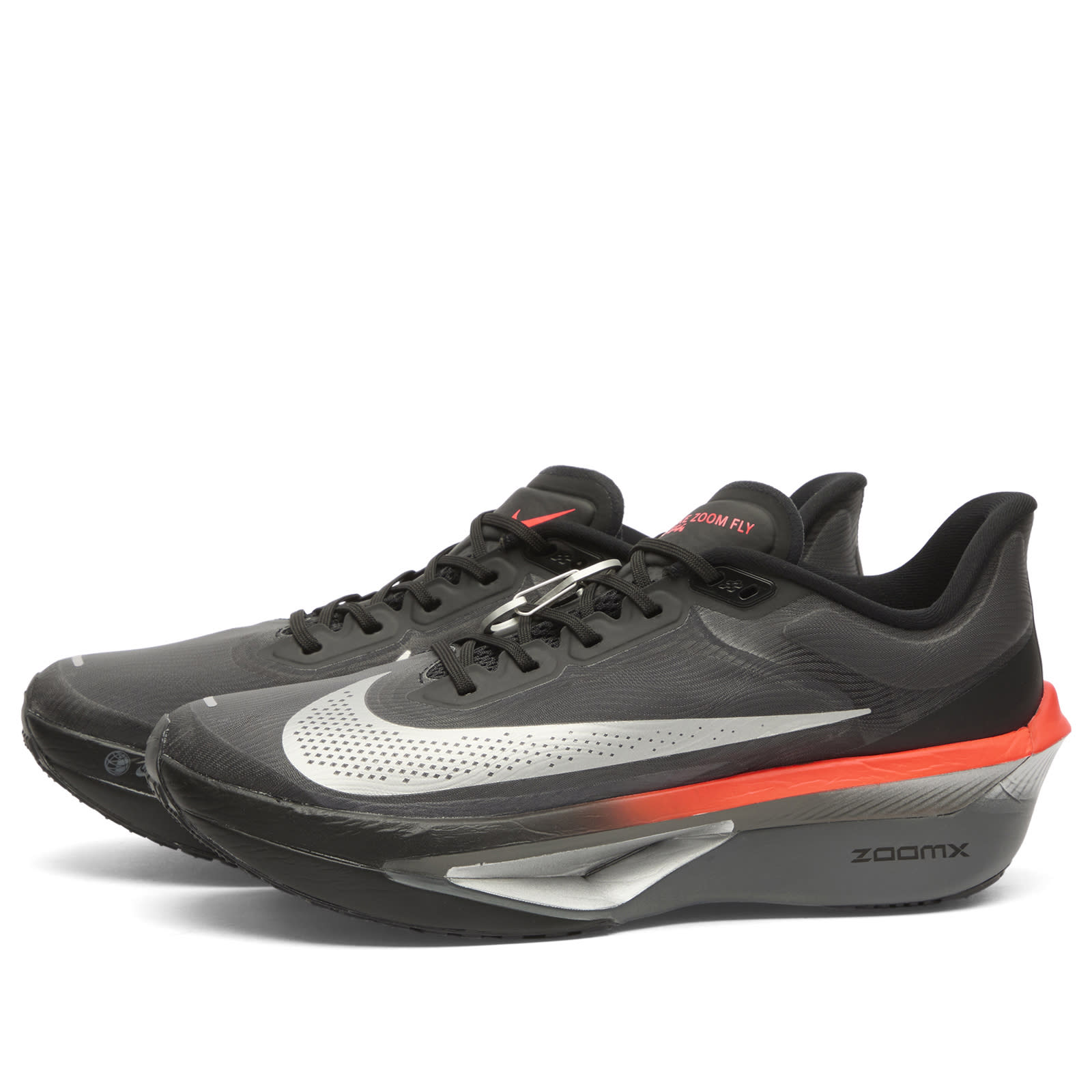 Nike Men's Zoom Fly 6 Sneaker Black/Crimson/Iron Grey