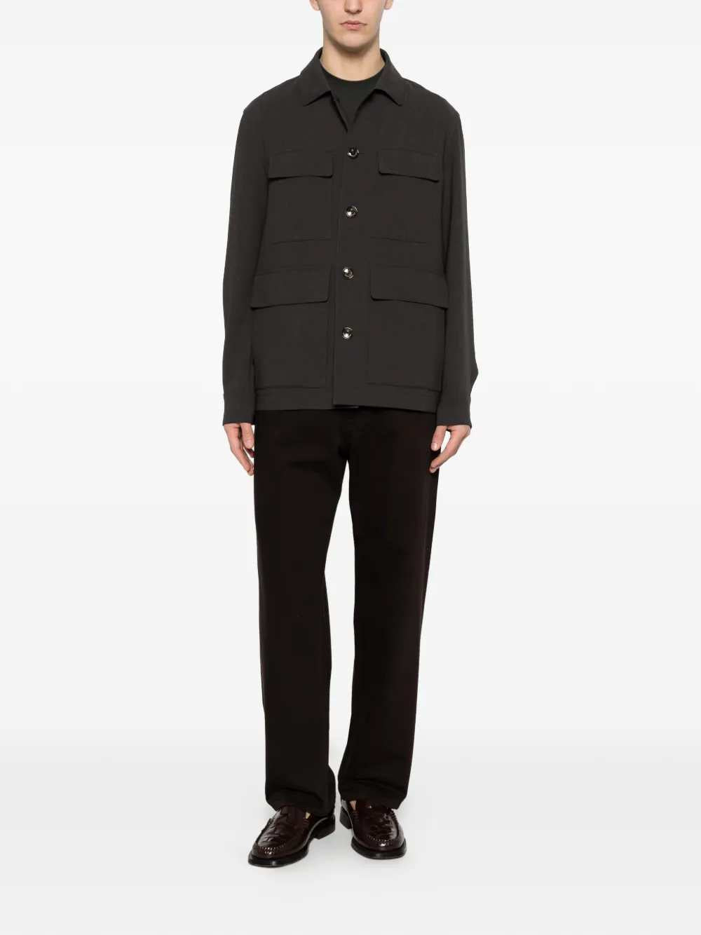 Montecore Shirt Jacket With Buttons And Pocket