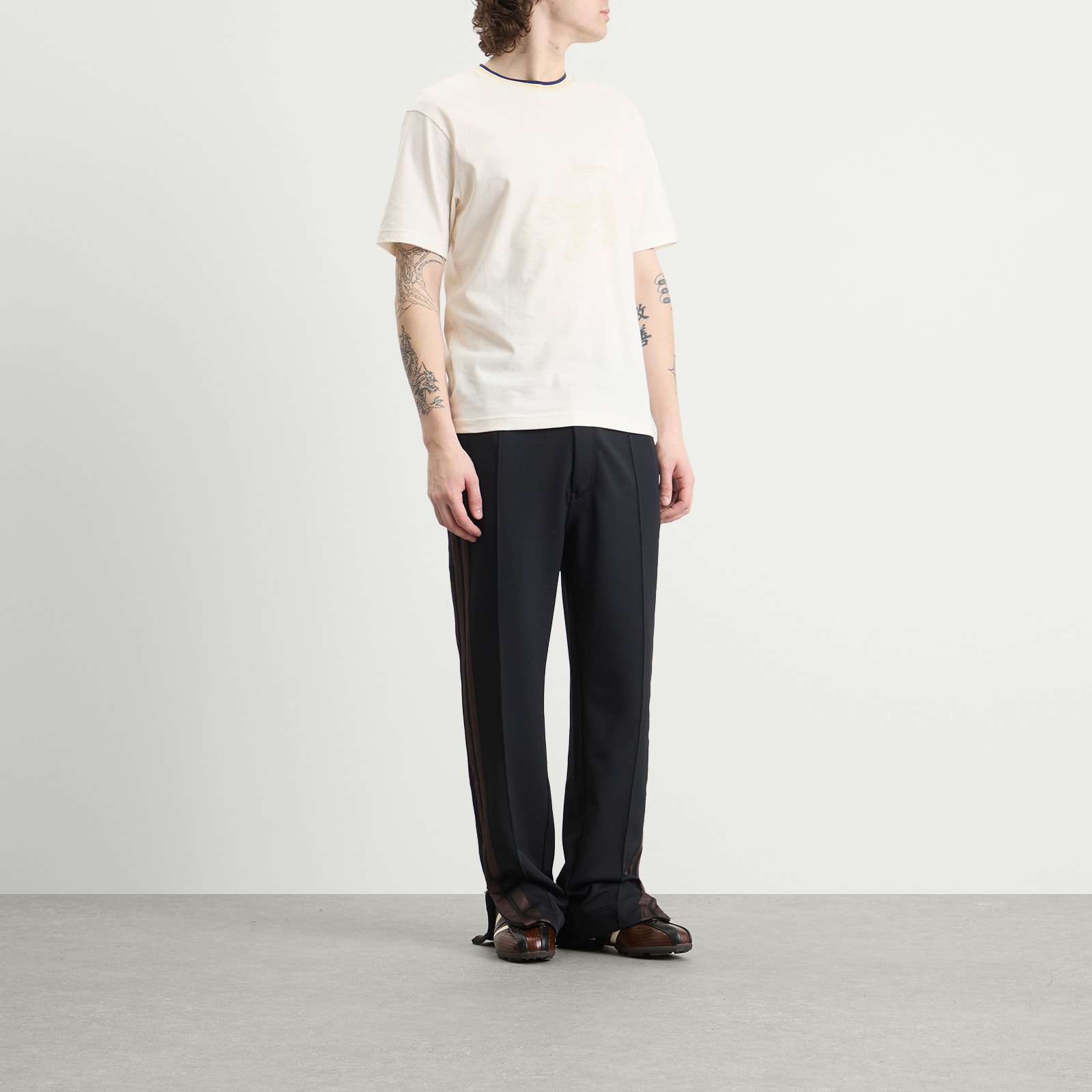 Men's Y3 x Wales Bonner Graphic T-Shirt Chalk White