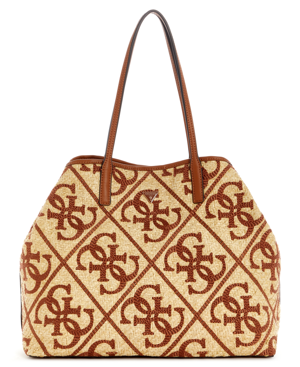 Kirsten Large Tote Handbag - Natural/Brown