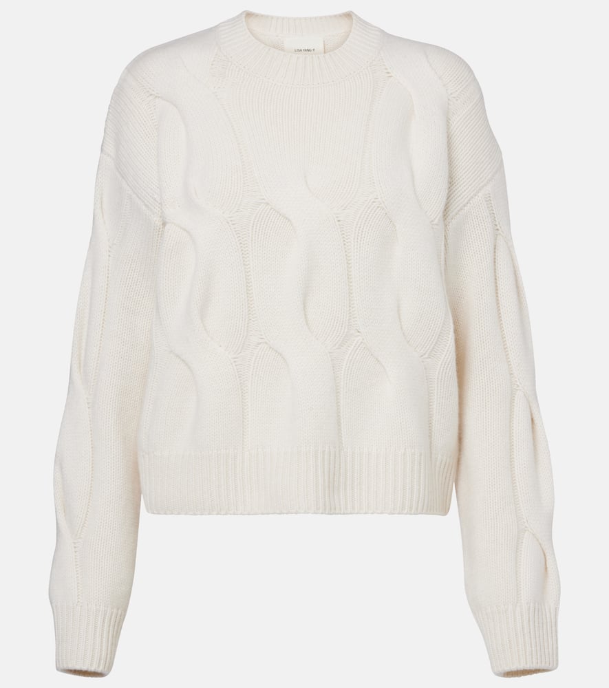Sammie cable-knit cashmere sweater