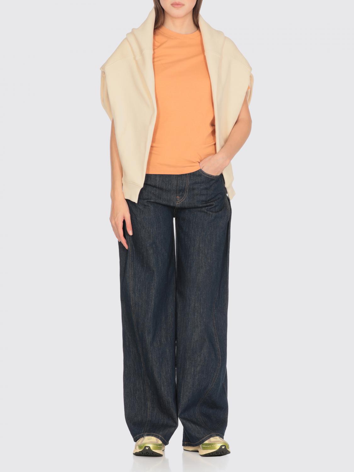 High-waisted jeans - Blue