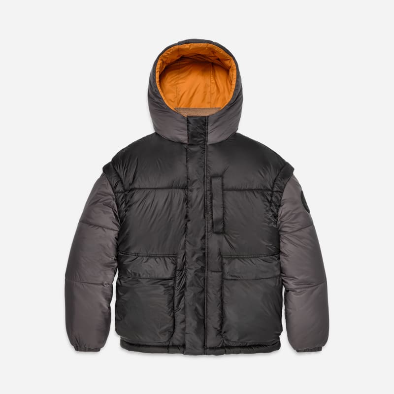 ® Kristian Conv Puffer Coat Nylon in Black/Cream