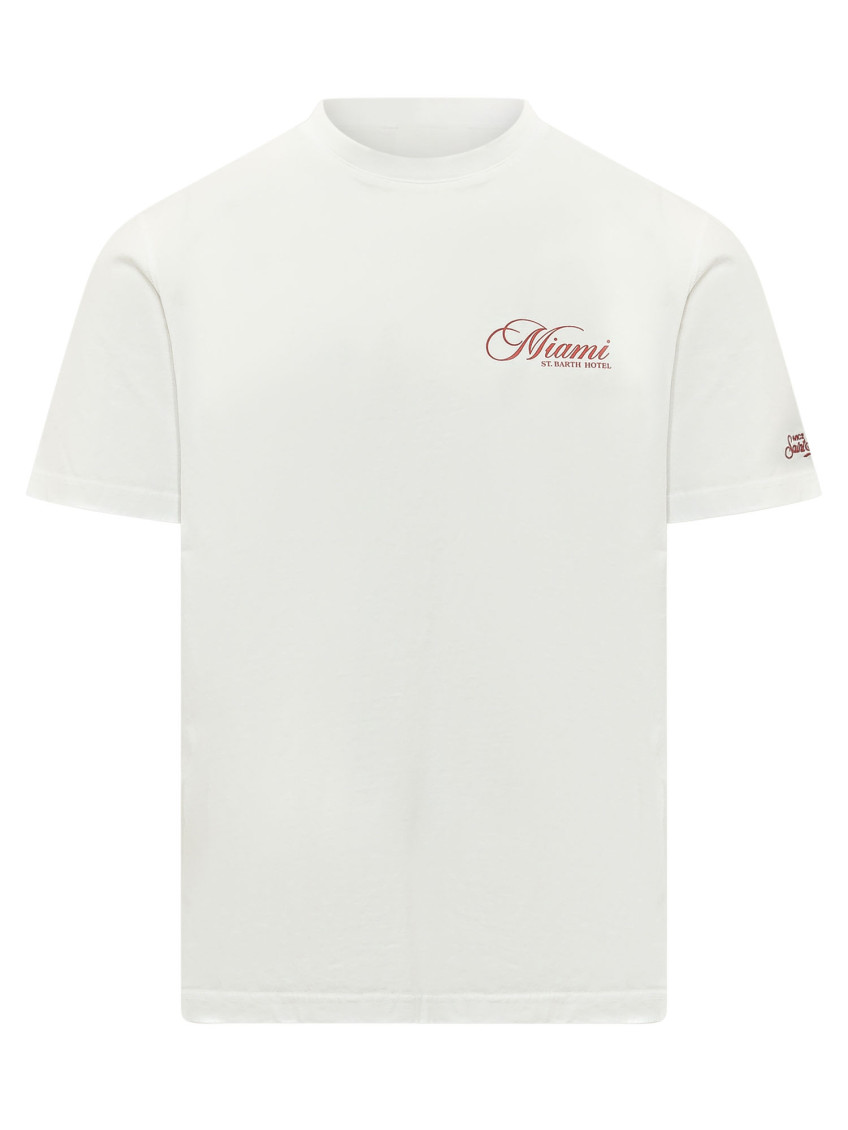 White Graphic Crew Neck T-Shirt