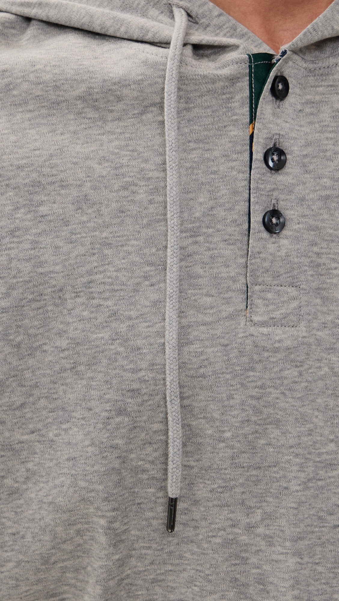 Mercerized Cotton Hoodie Andover Heather
