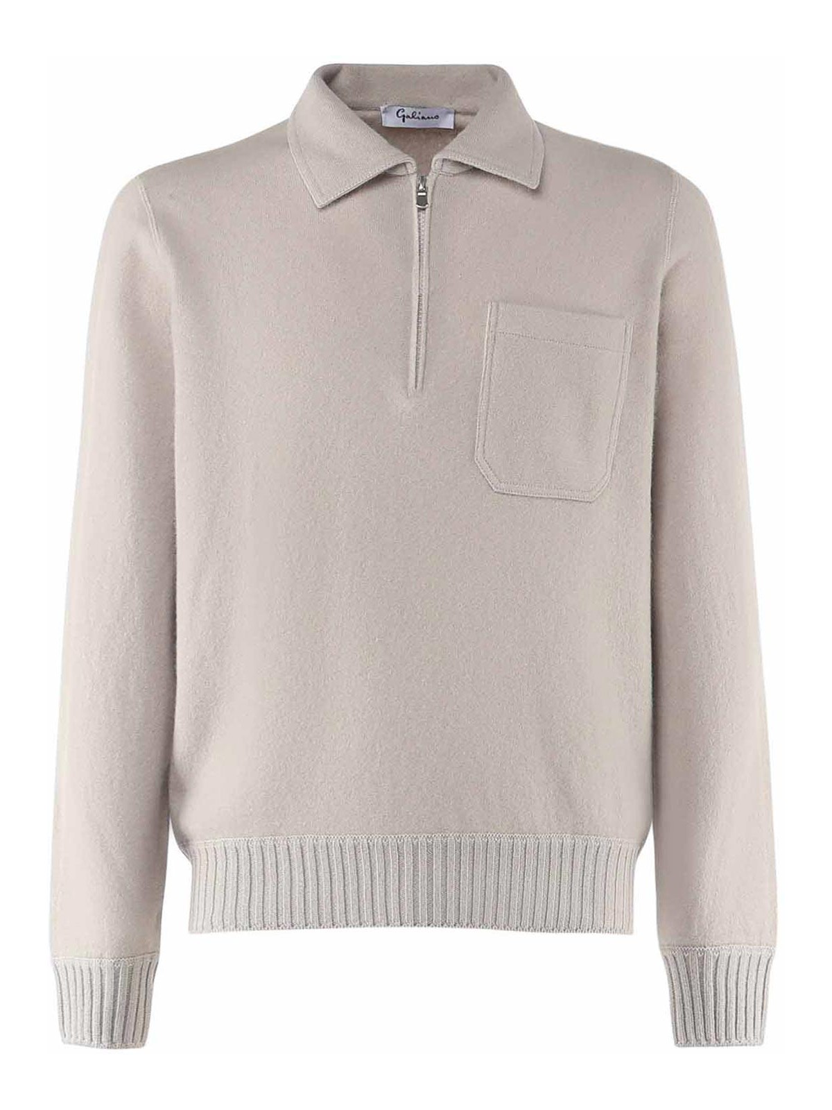 Virgin Wool Polo Shirt