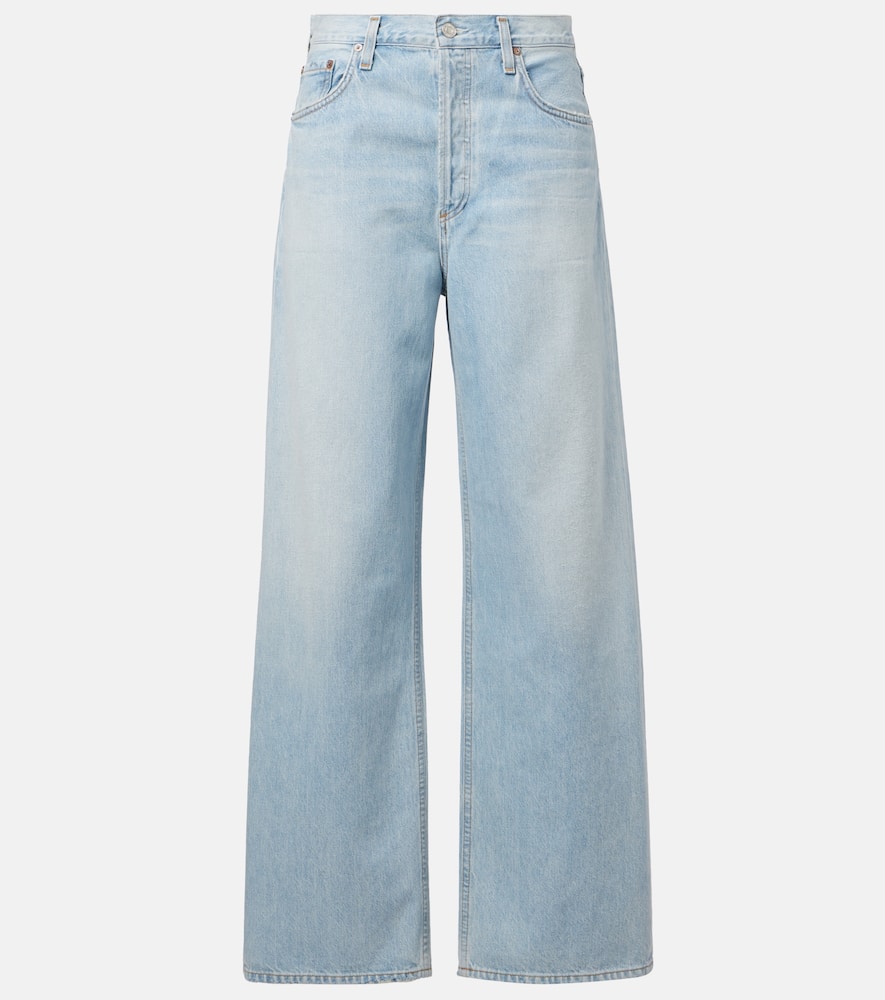 Low Slung Baggy wide-leg jeans