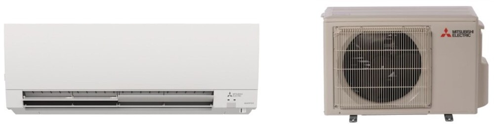 Mitsubishi Electric M Series 18,000 BTU Single Zone Wall Mount Ductless Split System MIT18KSINGLE