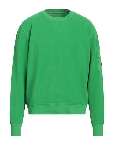 C. p. Company Man Sweatshirt Green Size XL Cotton