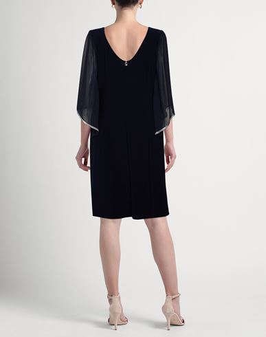 Signature Woman Midi dress Midnight blue Size 16 Polyester, Elastane