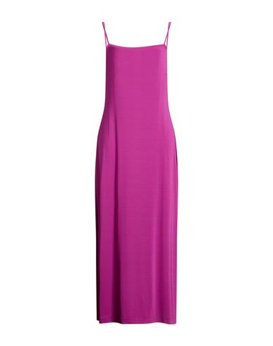 Woman Maxi dress Mauve Size 8 Viscose, Polyamide, Elastane