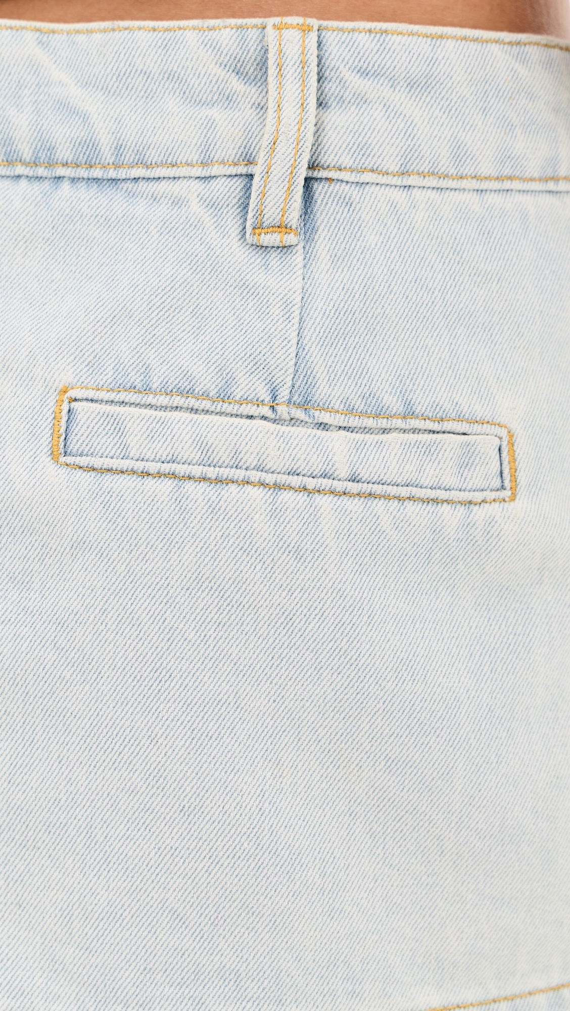 Rhode Mini Skort Light Denim