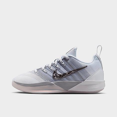 Big Kids Sabrina 3 Basketball Shoes in White/Wolf Grey/Photon Dust