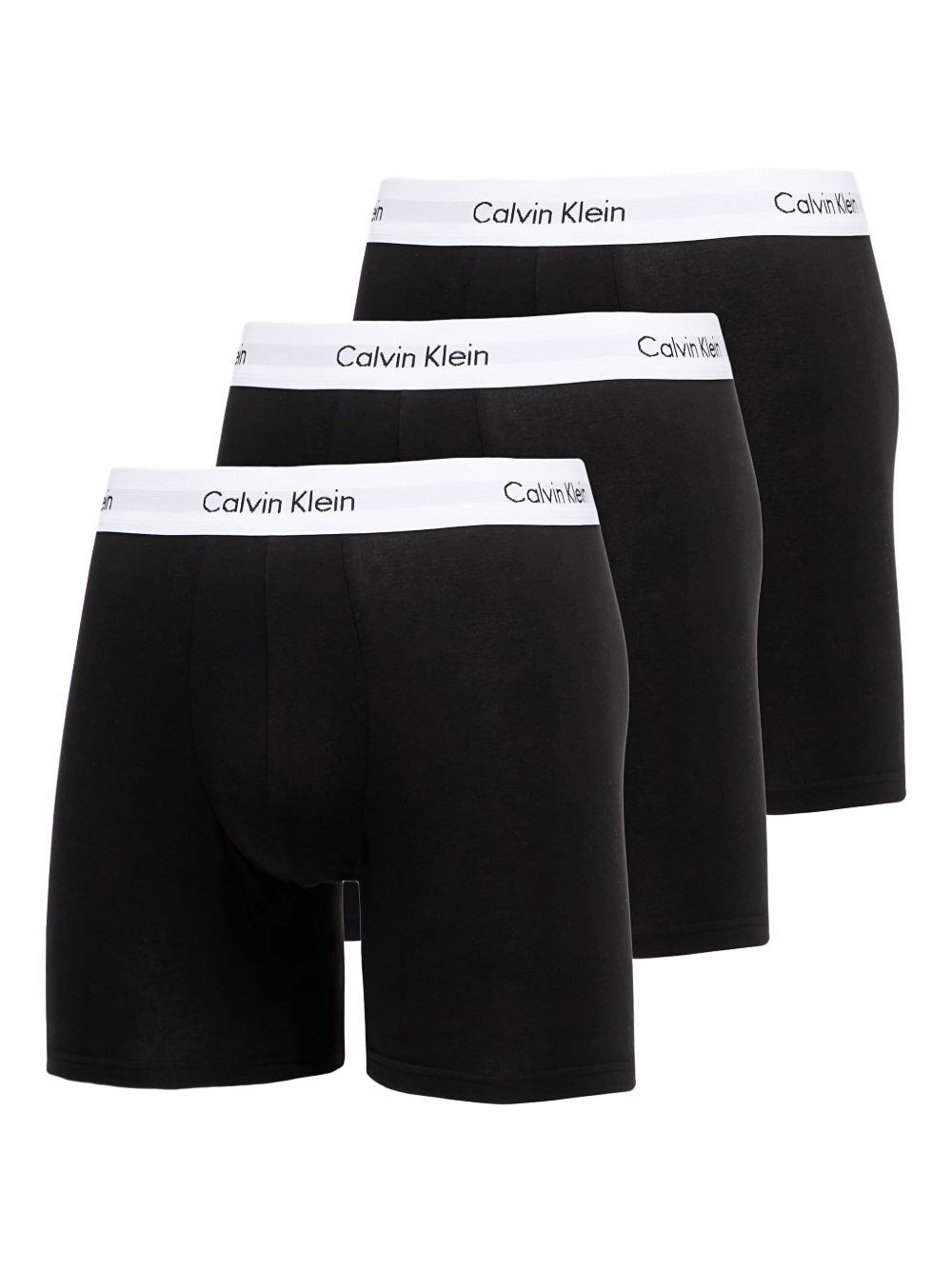 Logo-waistband boxers (pack of three) - Black