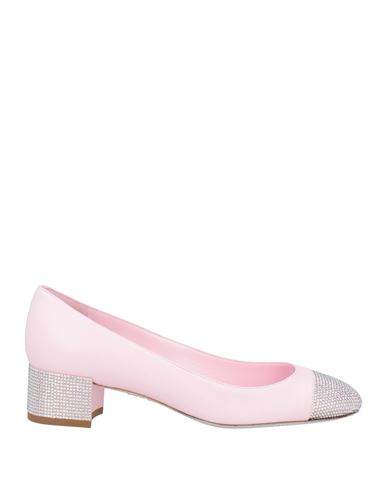 Woman Pumps Light pink Size 7 Lambskin