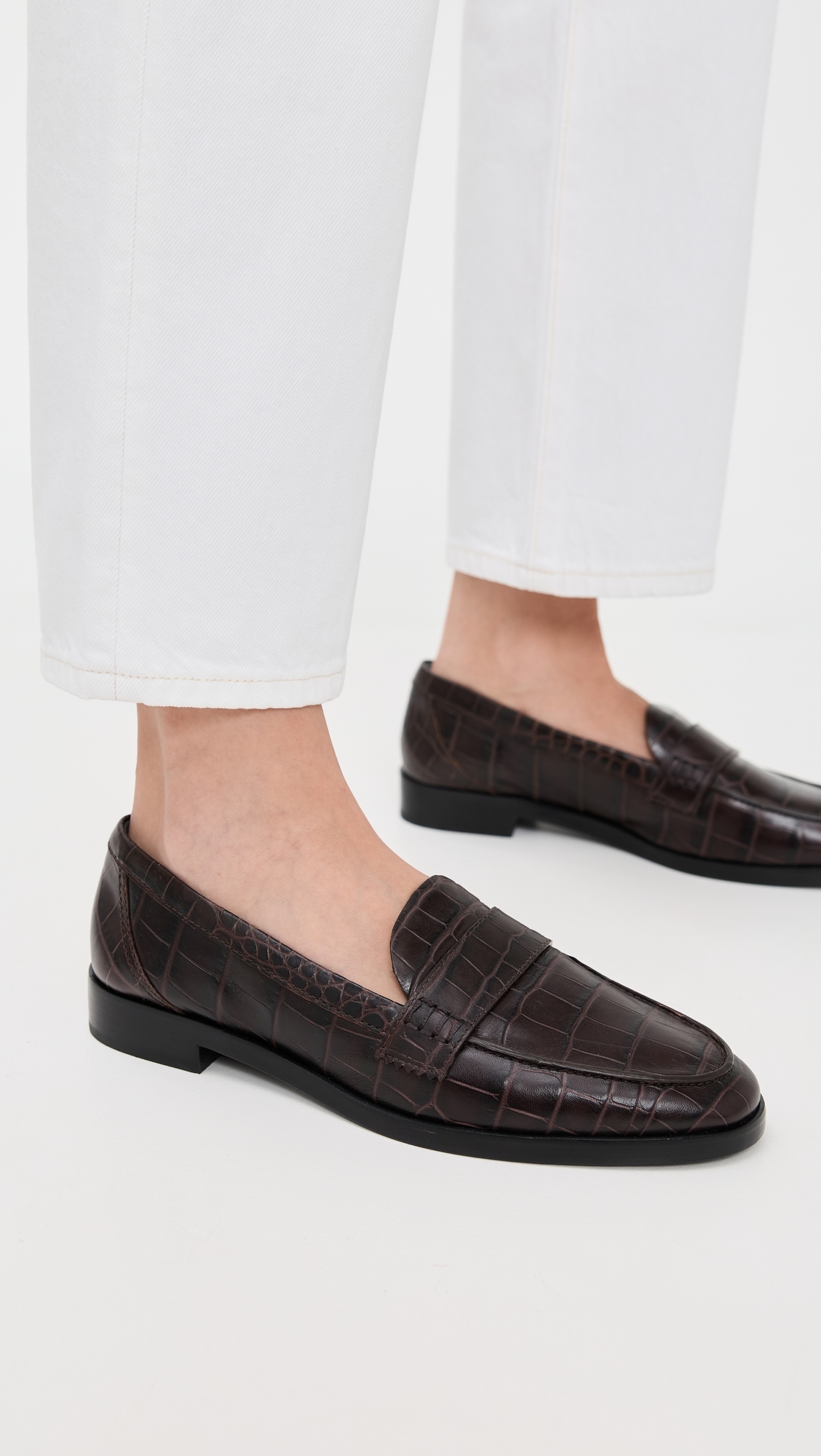 Kaylee Loafers Dark Chocolate Croc