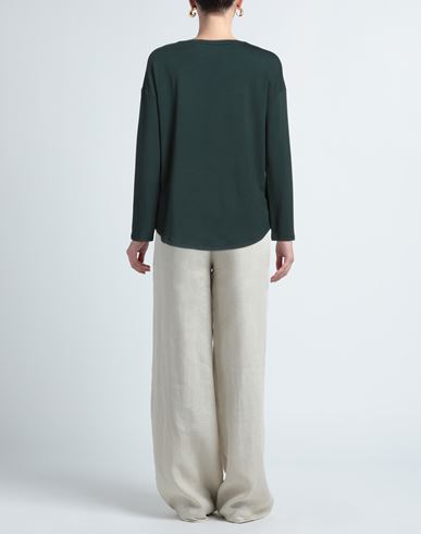 Woman Sweatshirt Dark green