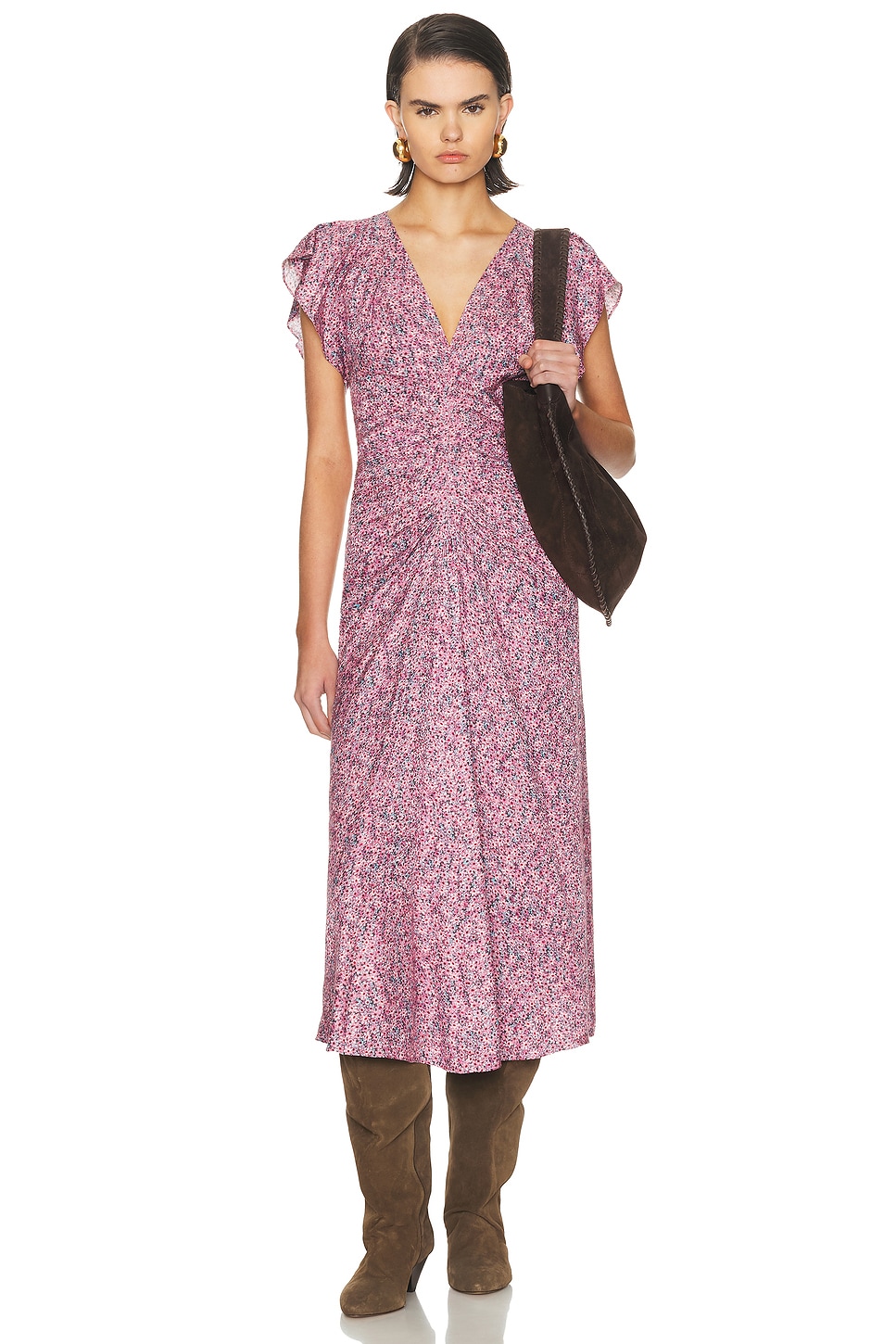 Isabel Marant Lyndsay Dress in Pink - Pink. 40 also