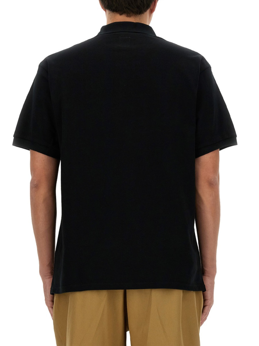 Black Shirt Collar Polo
