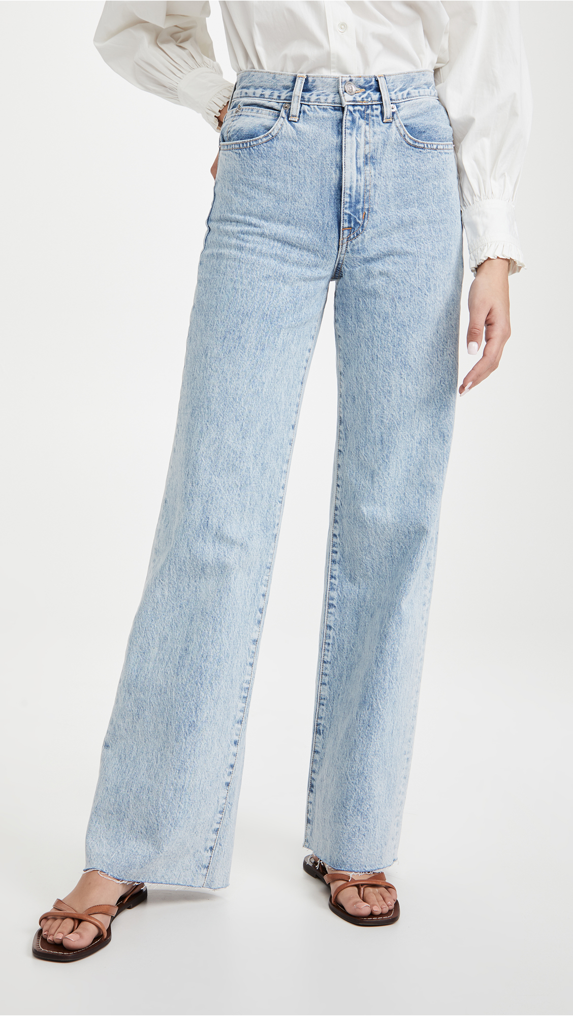 Grace High Rise Wide Leg Jeans