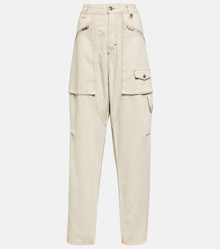 Paciane wide-leg cargo jeans
