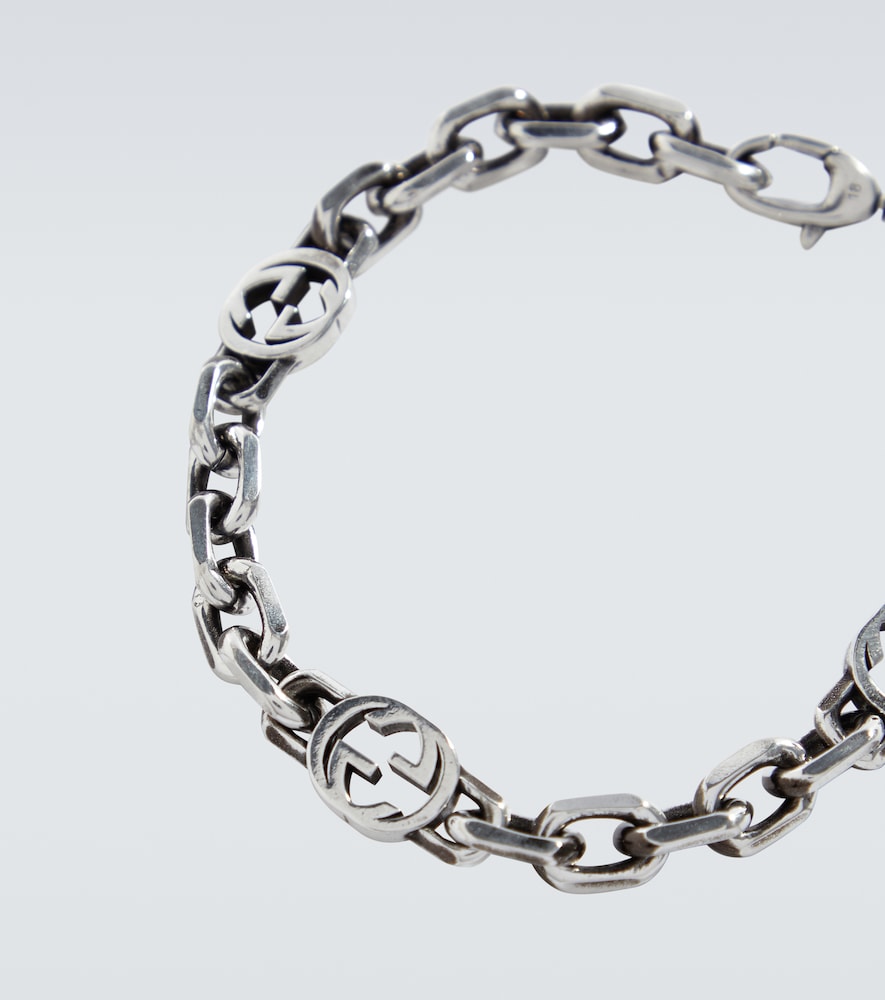 Gucci Silver Interlocking G bracelet