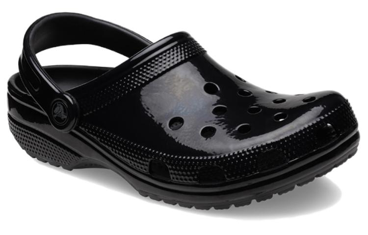 Classic High Shine Clog 'Black'