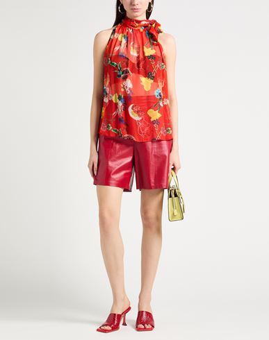 Woman Top Red Size 10 Viscose
