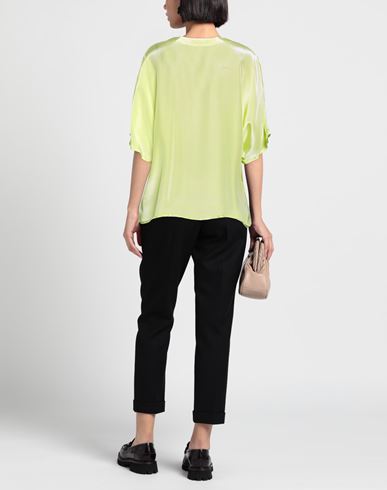 Woman Top Lime green Size 4 Viscose