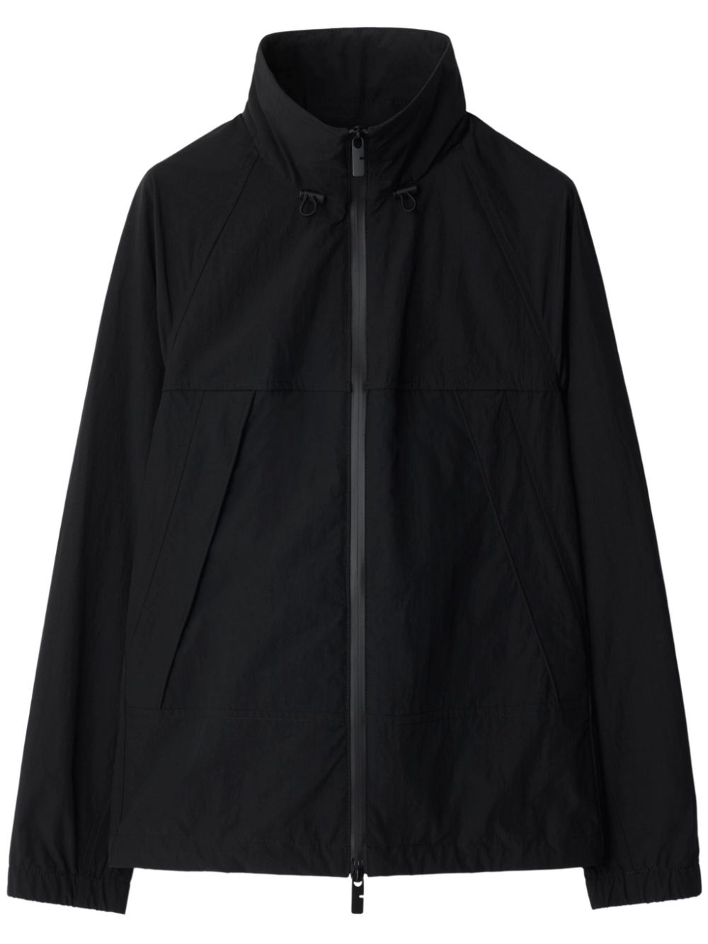 Cotton Blend Jacket - Black