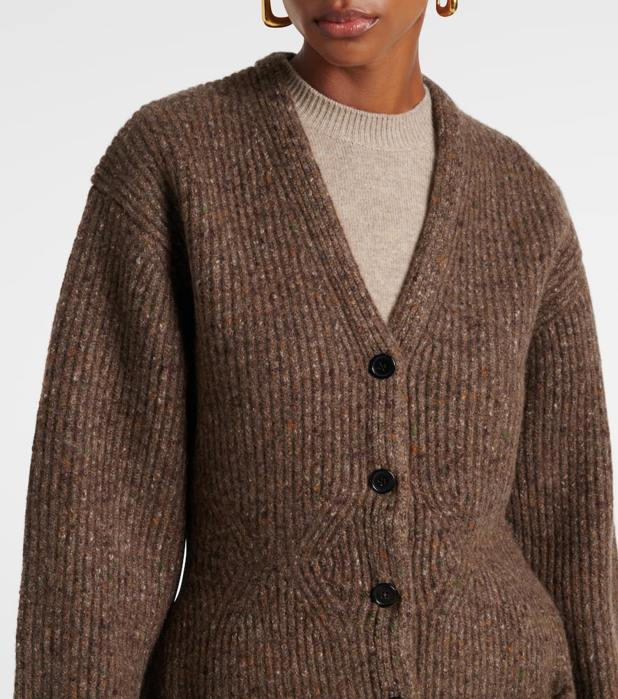 CO Wool-blend tweed cardigan