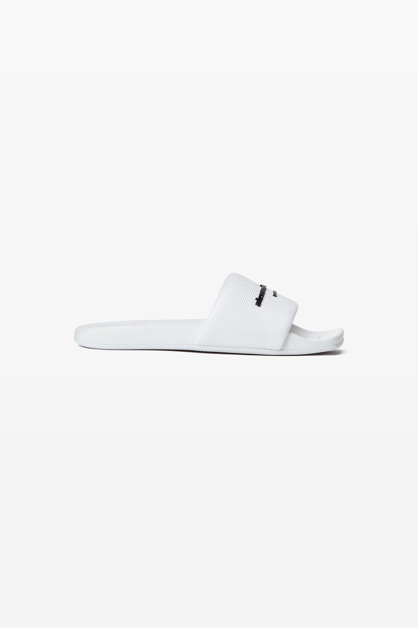 Women's Aw Pool Slide In Nylon White