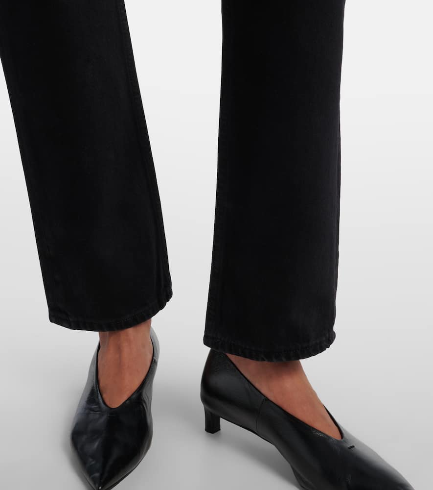 Blaine high-rise straight jeans