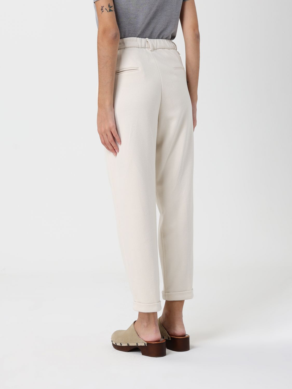 Pants Woman color White