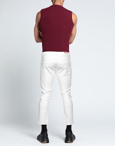 Man Denim pants White