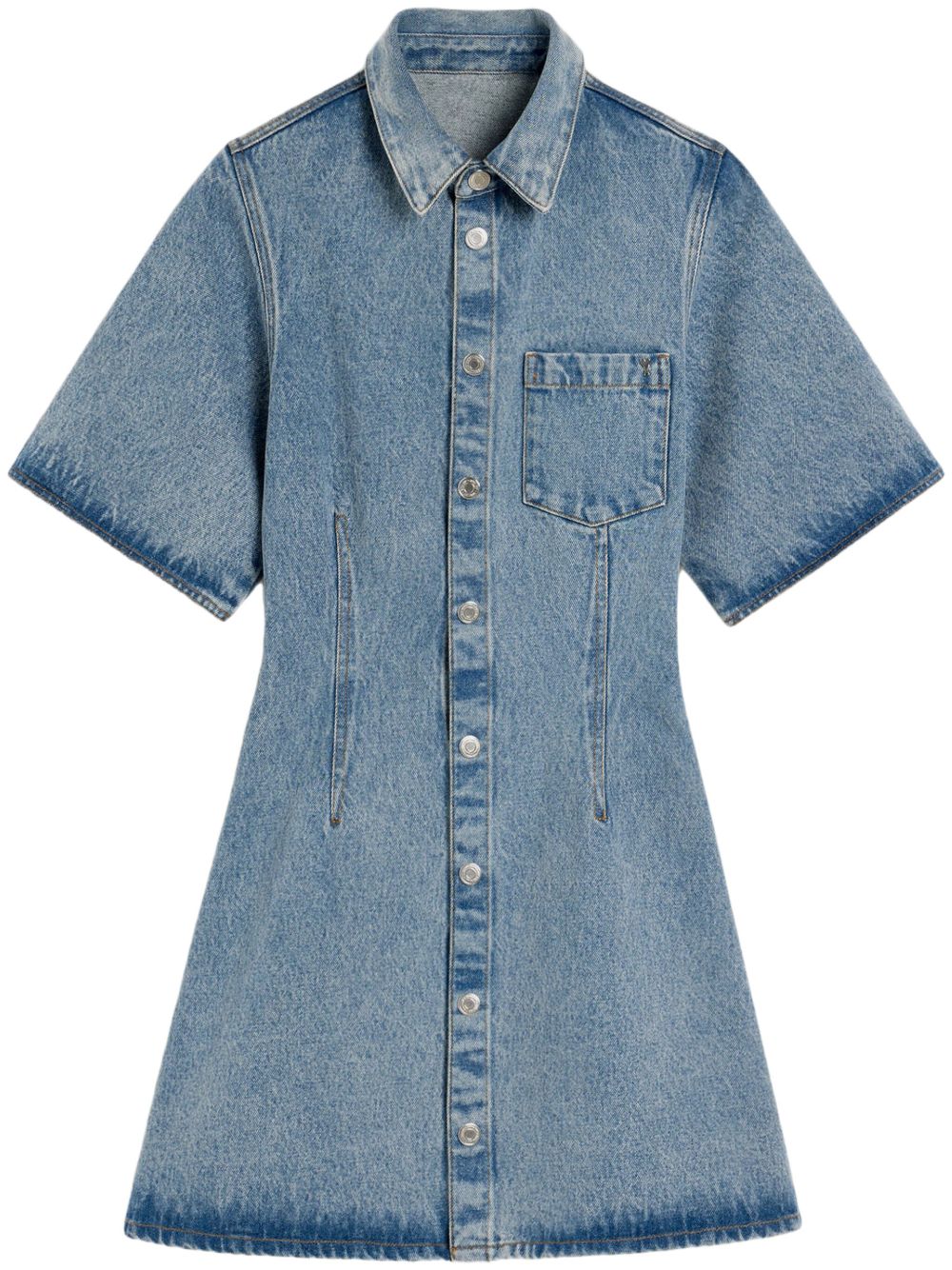 Denim shirtdress - Blue