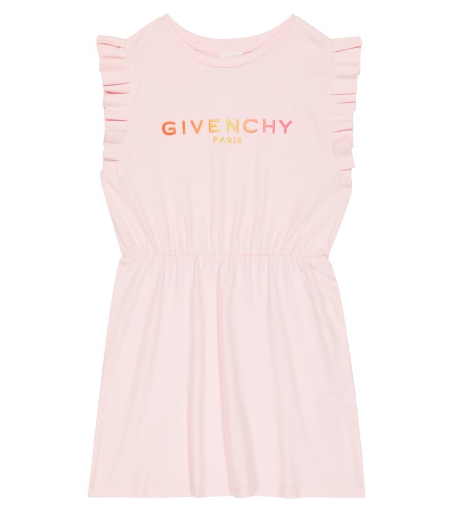 Givenchy Kids Ruffle-trimmed cotton dress
