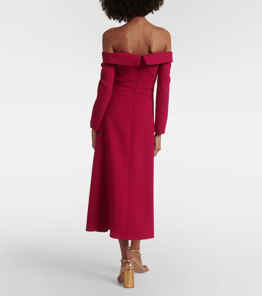 Cybil wool midi dress